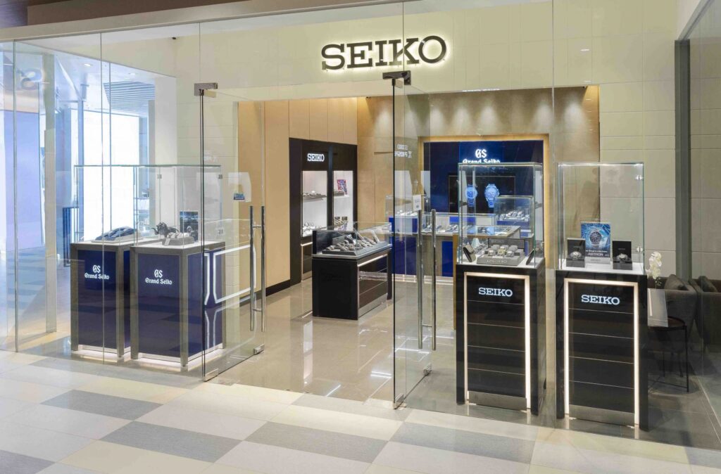 Seiko Premium Boutique at Mitsukoshi Mall in Bonifacio Global City