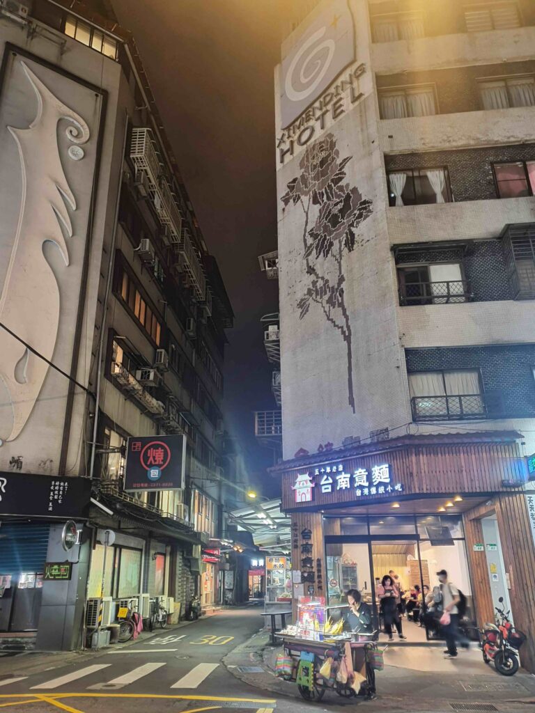 Taipei at night