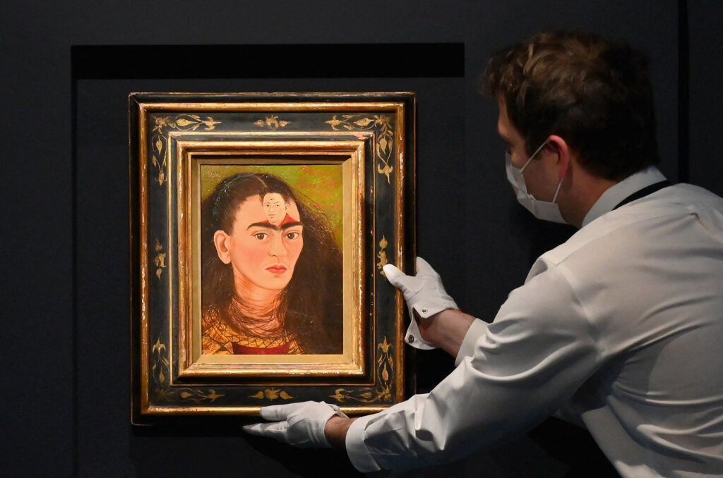 Frida Kahlo's final "Bust" Self-Portrait