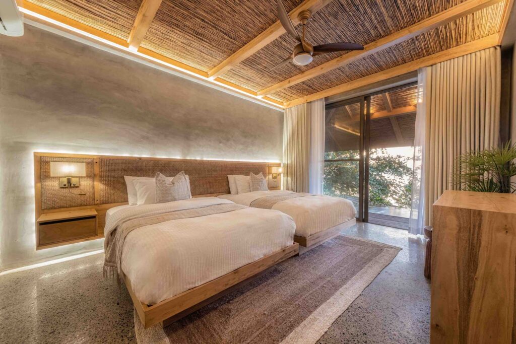 The two-bedroom villa at Manami