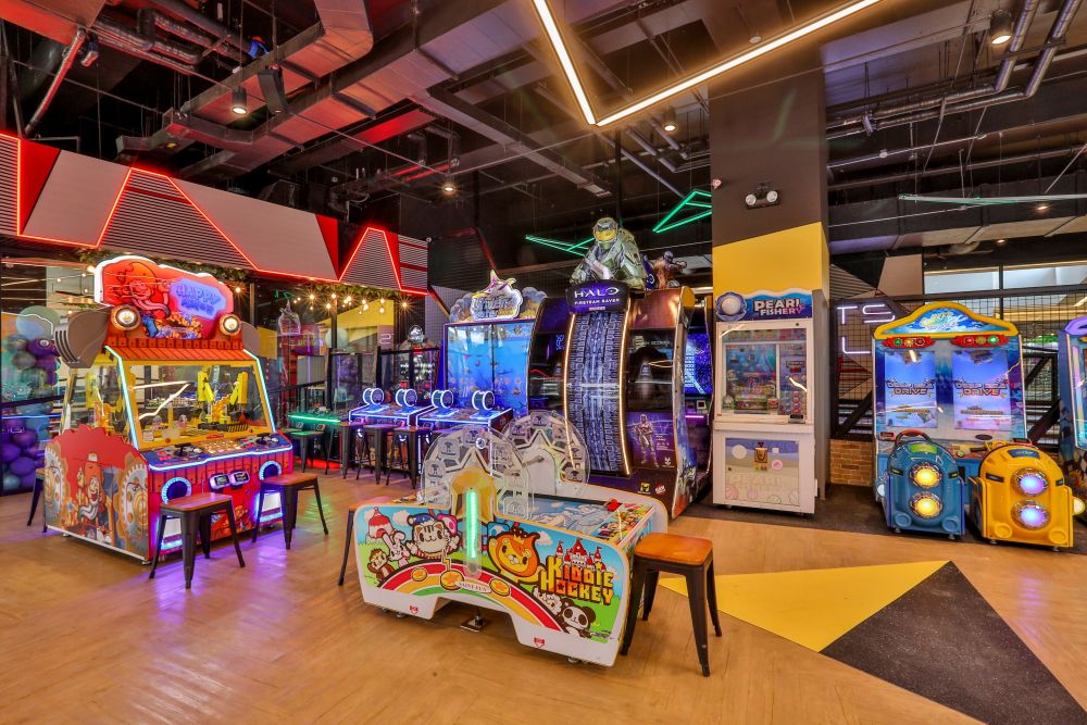 Choose from over 80 games and activities at Timezone Festival Mall