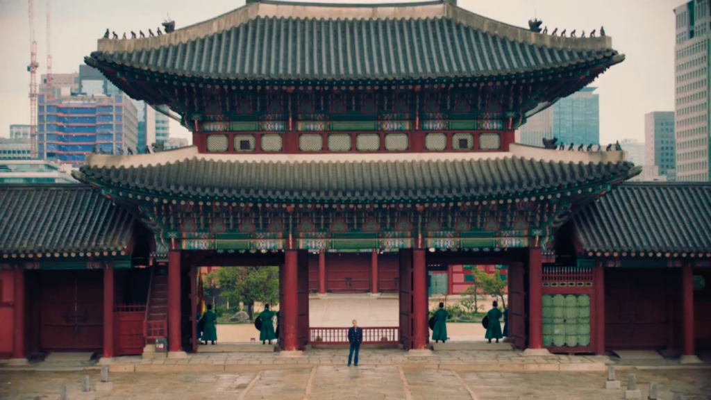 Gyeongbokgung Palace's gates, Seoul Korea