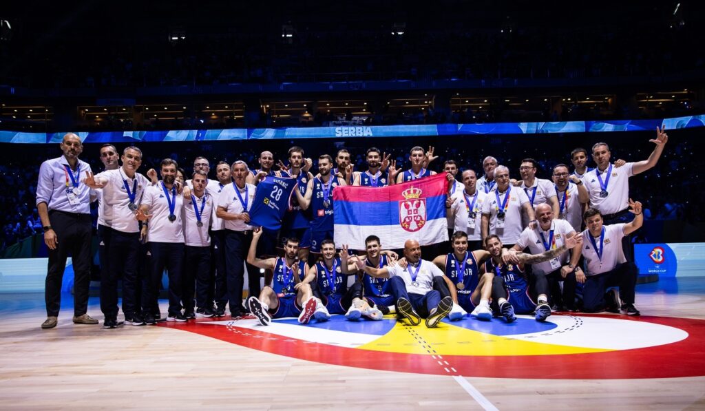 Serbia clinches the silver medal at the 2023 FIBA World Cup