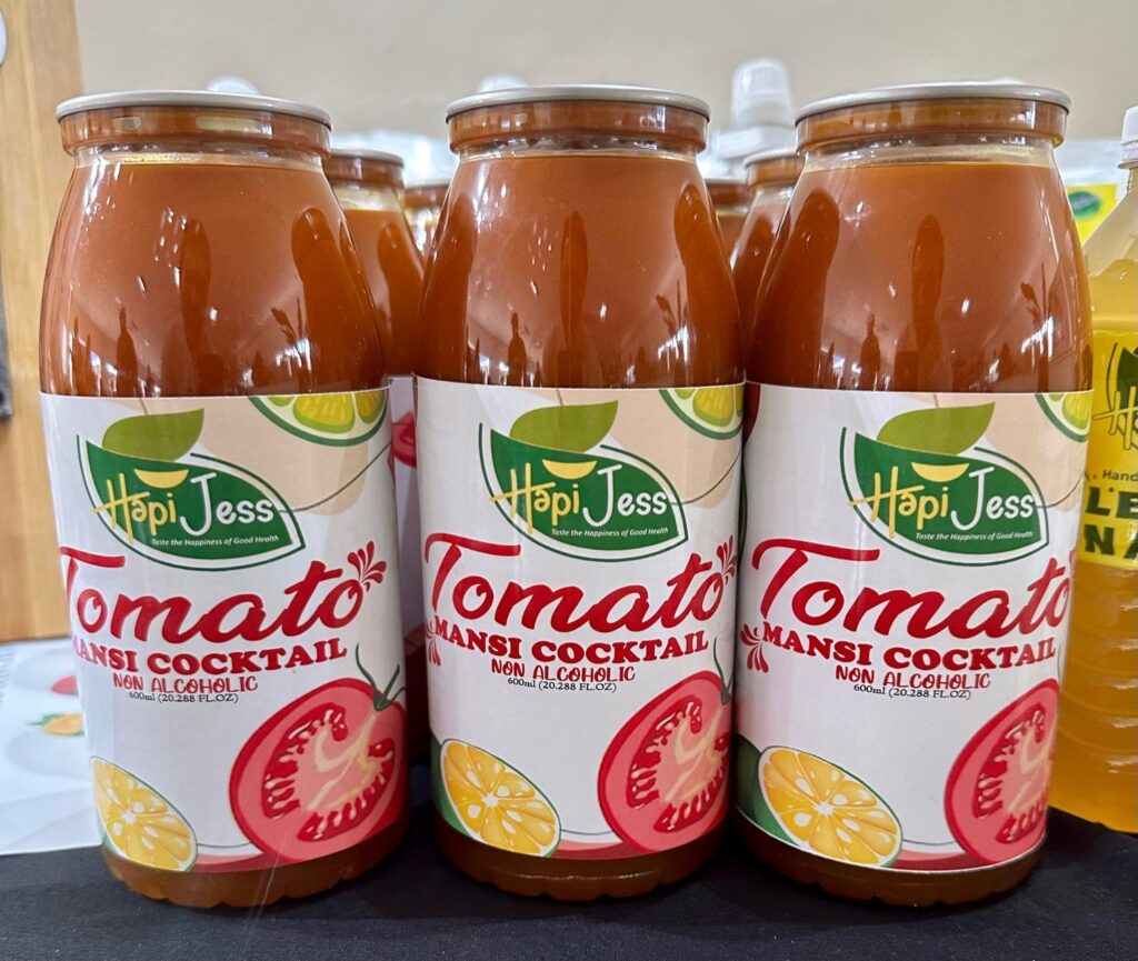 unique drink Tomato Mansi at Negros Trade Fair