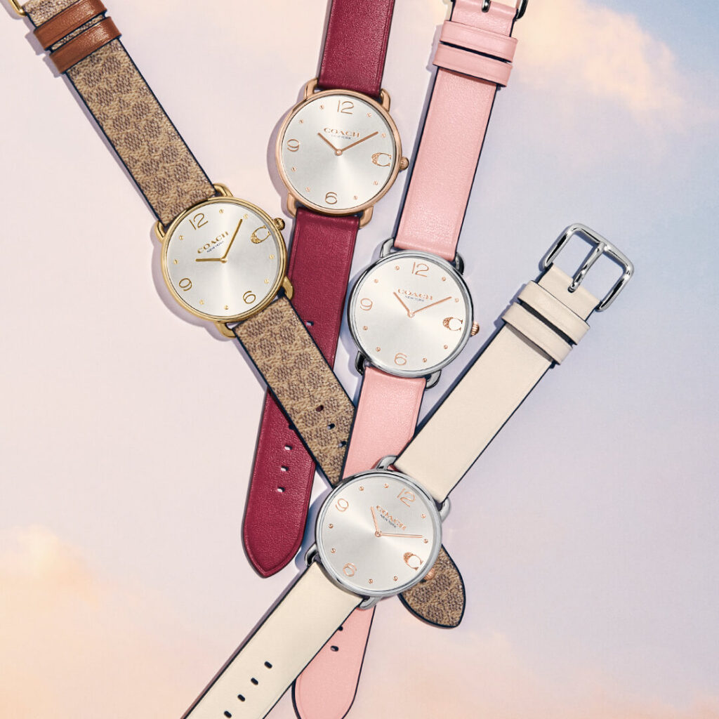 Coach's Elliot Watch in different colors