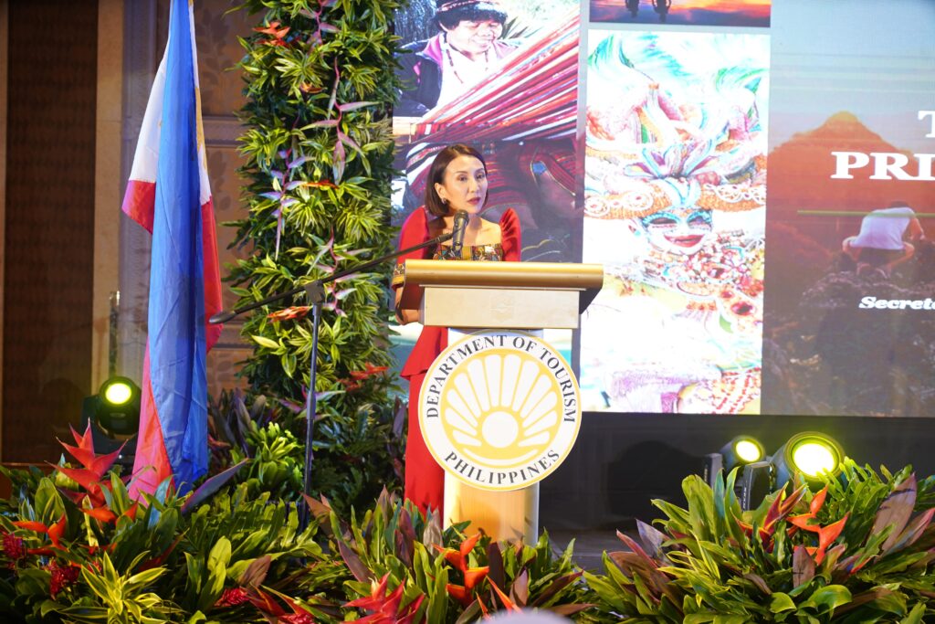 Tourism Secretary Christina Garcia Frasco at the Tourism Pride Summit