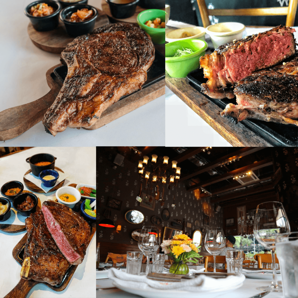 Fine Dining with steaks at the La Cabrera