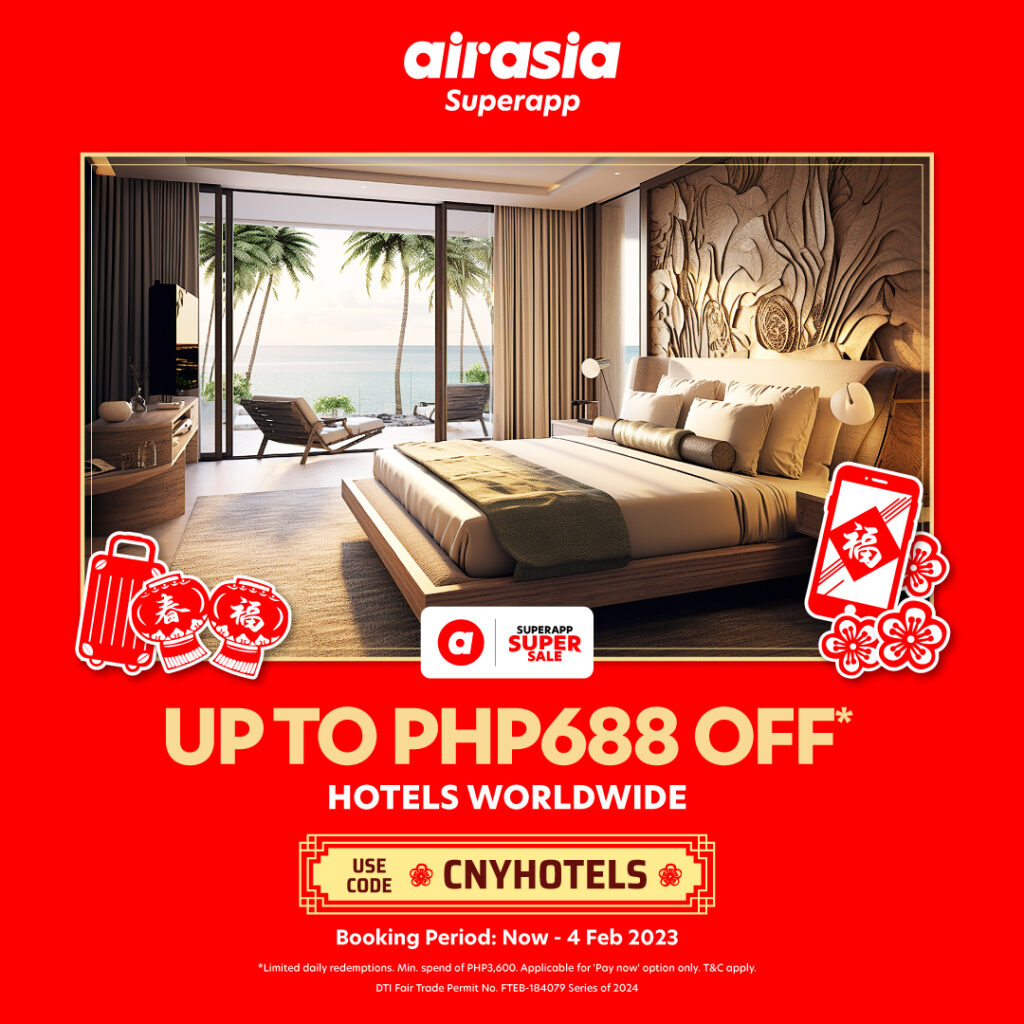 AirAsia Superapp Hotel promo