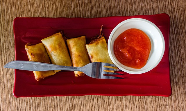 Chinese New Year Spring Rolls