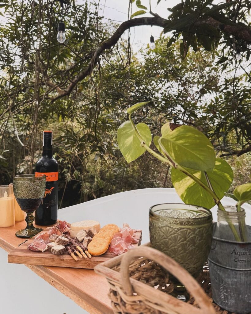 Glamping with Charcuterie