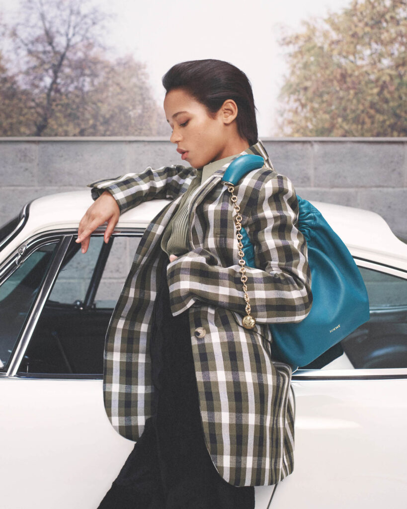 Loewe’s spring-summer campaign: Taylor Russell