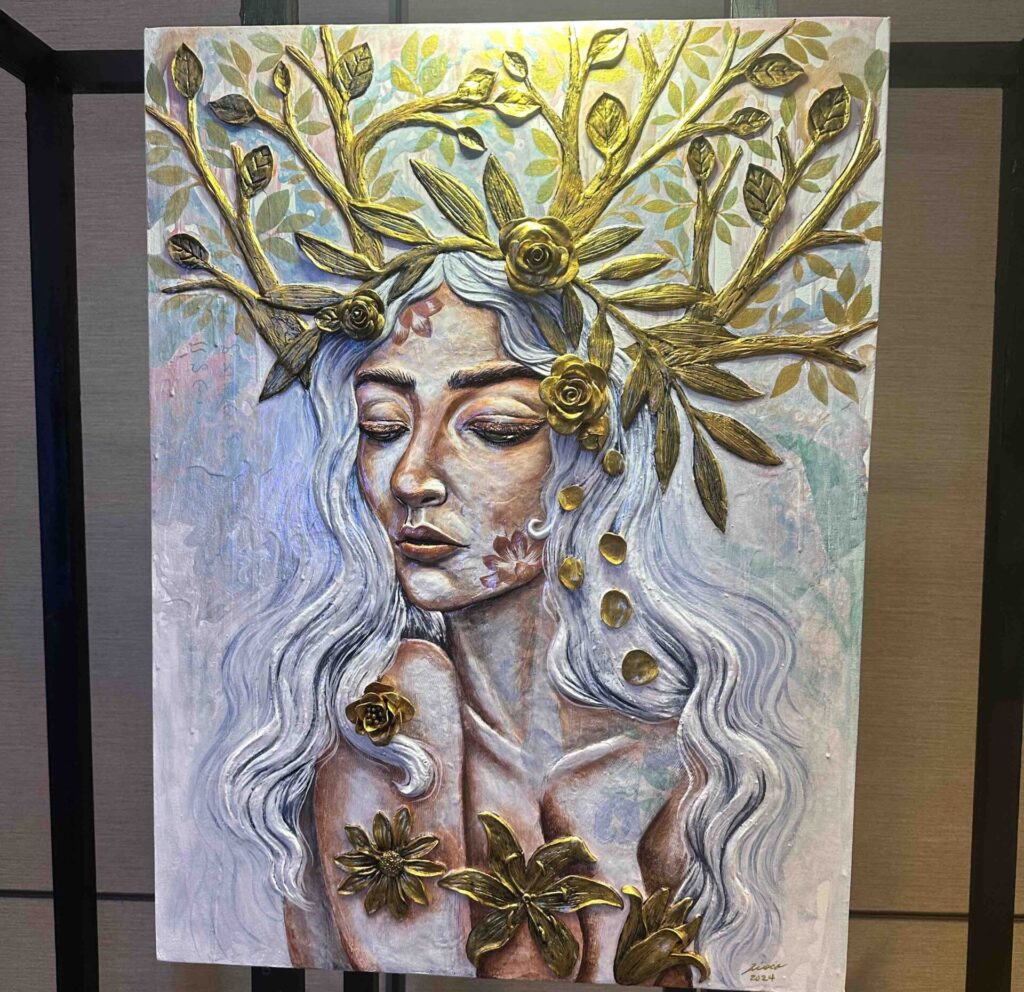 women artists: Medusa by Christine Sioco