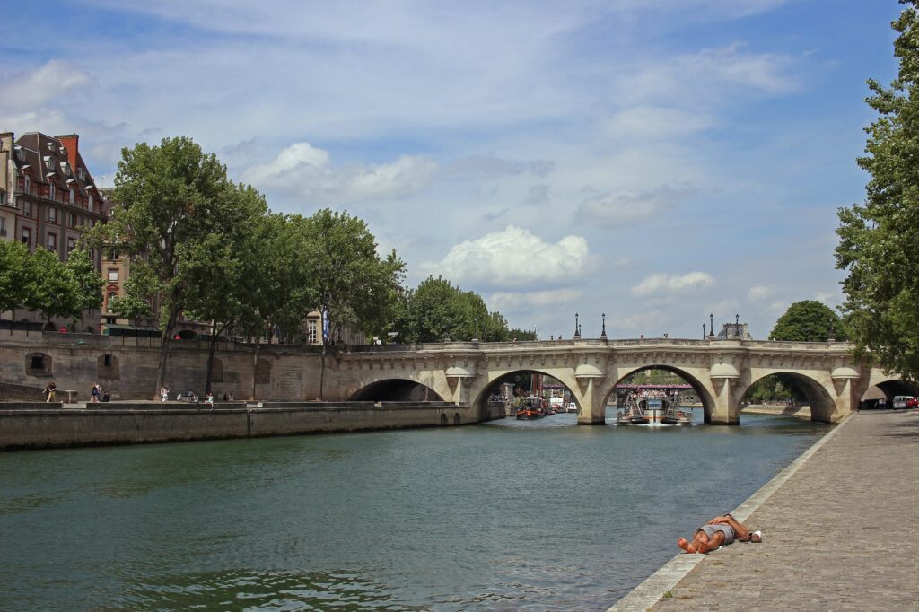 Paris 2024 Olympics River Seine prep